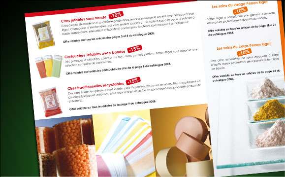 Perron Rigot Dépliant ouvert